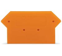 Plaque dextrémité et intermédiaire WAGO 284-317 100 pc(s)