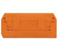 Plaque d'extrémité et intermédiaire WAGO 284-328 100 pc(s)