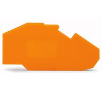 Plaque d'extrémité et intermédiaire WAGO 780-317 100 pc(s)