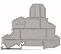 Plaque d'extrémité pour bornes à fusible WAGO 2002-1091 100 pc(s)