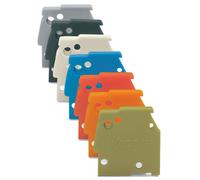 Plaque d'extrémité WAGO 255-500 rouge 100 pc(s)