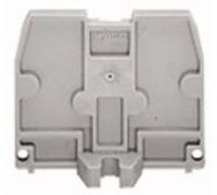 Plaque dextrémité WAGO 869-387 gris clair 100 pc(s)