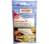Plaque d'identification auto-agrippante FASTECH® 610-010-Bag à coller blanc 10 pc(s)