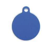 Plaque d'identification pour collier Imarc Circle Bleu