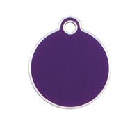 Plaque d'identification pour collier Imarc Circle Lila