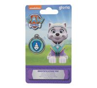 Plaque d'identification pour collier The Paw Patrol Everest Taille M