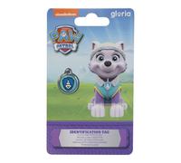 Plaque d'identification pour collier The Paw Patrol Everest Taille S