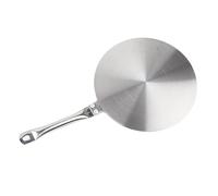 Plaque diffuseur de chaleur en acier inoxydable, diffuseur de chaleur pour cuisinière à gaz, électrique ou à induction, convertisseur de batterie de cuisine de 22 cm pour casserole