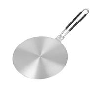 Plaque diffuseur de chaleur en acier inoxydable, pour cuisinière électrique à gaz, cuisinière à Induction, Distribution uniforme de la chaleur, accessoires de cuisine, 19.5cm, 653g