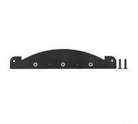 Plaque diffuseur de chaleur pour barbecue PitBoss y compris Austin XL Pro Series PB1100 Laredo1000 XL pour faciliter des résultats de cuisson plus prévisibles (déflecteur noir)