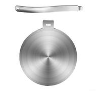 Plaque diffuseur de chaleur professionnelle en acier inoxydable pour plaque de cuisson à induction, disque de distribution de chaleur (20 cm)