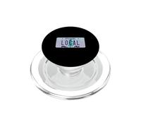 Plaque d'immatriculation Amusante de Portland Oregon ou Quartier PopSockets PopGrip pour MagSafe