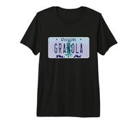 Plaque d'immatriculation Amusante Granola Hippie Oregon ou T-Shirt Haut de Gamme