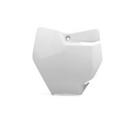 Plaque d'immatriculation avant POLISPORT couleur originale 16 adaptable sur KTM SX65