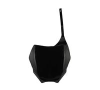 Plaque d'immatriculation de Moto en Plastique avec Croix de nom Avant, Compatible avec YZ 125 250 250F 450F WR 250F 450F 2006-2014, Accessoires de Moto (Color : Black, Size : 1)