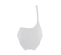 Plaque d'immatriculation de Moto en Plastique avec Croix de nom Avant, Compatible avec YZ 125 250 250F 450F WR 250F 450F 2006-2014, Accessoires de Moto (Color : WH, Size : 1)