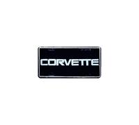 Plaque d'immatriculation en m tal gaufr Hangtime Corvette 6 x 12