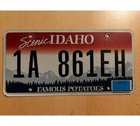 Plaque d'immatriculation Idaho 15,2 x 30,5 cm