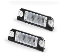Plaque D'Immatriculation Light Lumières Plaque D'immatriculation LED Blanches 3SMD Sans Erreur Style Voiture Pour Golf 4 5 Lupo Polo 9N Pour Passat 3C B6 Limousine 2005-2010 Lampe de Plaque D'immatric