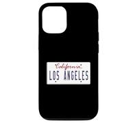 Plaque d'immatriculation Los Angeles LA California City of Angels Coque pour iPhone 12/12 Pro