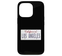 Plaque d'immatriculation Los Angeles LA California City of Angels Coque pour iPhone 13 Pro