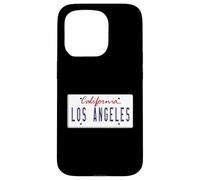 Plaque d'immatriculation Los Angeles LA California City of Angels Coque pour iPhone 15 Pro