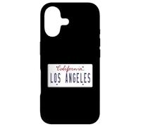 Plaque d'immatriculation Los Angeles LA California City of Angels Coque pour iPhone 17