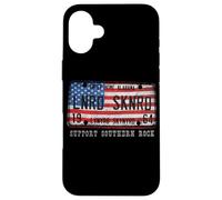 Plaque d'immatriculation Lynyrd Skynyrd 1964 Sweet Home Alabama Drapeau américain Coque pour iPhone 16 Plus