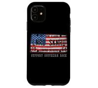 Plaque d'immatriculation Lynyrd Skynyrd 1964 Sweet Home Alabama Drapeau américain Coque pour iPhone 11