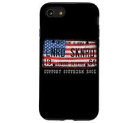 Plaque d'immatriculation Lynyrd Skynyrd 1964 Sweet Home Alabama Drapeau américain Coque pour iPhone SE (2020) / 7/8