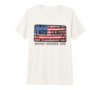 Plaque d'immatriculation Lynyrd Skynyrd 1964 Sweet Home Drapeau américain Alabama T-Shirt Haut de Gamme
