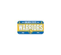 Plaque d'immatriculation NBA Golden State Warriors, couleur de l' quipe, taille unique
