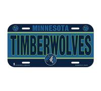 Plaque d'immatriculation NBA Minnesota Timberwolves