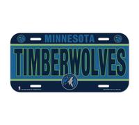 Plaque d'immatriculation NBA Minnesota Timberwolves