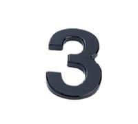 Plaque D'immatriculation Numérique En Bronze for Porte D'hôtel, 10cm, 1 Pièce, for Chambre, Fil Galvanisé, Support Adhésif(N)