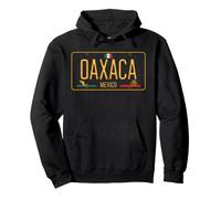 Plaque d'immatriculation Oaxaca Mexique Zapotec Mixtec Oaxaqueno Azteca Sweat à Capuche