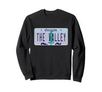 Plaque d'immatriculation Oregon Rogue Valley Or Grants Pass Sweatshirt