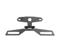 Plaque d'immatriculation Support Support De Plaque D'immatriculation Pliable Réglable pour Moto ATV, Éliminateur Garde-Boue Arrière, Queue Bien Rangée