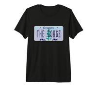 Plaque d'immatriculation The Gorge Oregon ou Columbia River T-Shirt Haut de Gamme