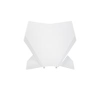 Plaque d'immatriculation UFO PLAST avant couvercle blanc OEM 20-26