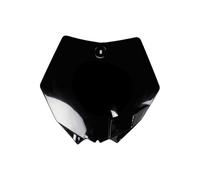 Plaque d'immatriculation UFO PLAST avant couvercle noire