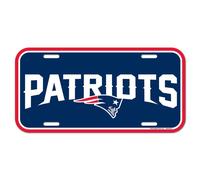 Plaque d'immatriculation Wincraft NFL - New England Patriots