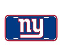 Plaque d'immatriculation Wincraft NFL - New York Giants