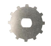 Plaque d'impression d'engrenage en acier inoxydable pour moulinet de | Interrupteur de retour en acier inoxydable - Plaque de pression - Pour moulinet de pêche - Pièce de rechange - 31,4 mm