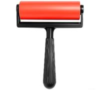 Plaque d'impression gel réutilisable conçue pour une utilisation au pochoir et pour des projets artistiques de texture avec tête de brosse pour un transfert d'encre et des détails constants (lot de 3)