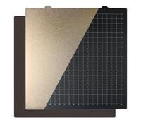 Plaque d'impression haute résistance 430 x 430 mm en fibre de carbone avec revêtement en poudre pour l'ingénierie aérospatiale à usage industriel