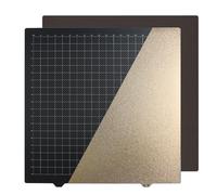 Plaque d'impression magnétique en fibre de carbone 430 x 430 mm pour les amateurs d'artisanat, fournitures d'ingénieur mécanique