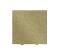 Plaque d'impression PEI dorée, feuille CPM avec autocollant magnétique 377x370mm for accessoires d'imprimante 3D Ender-5 Plus, 1 pièce
