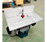 Plaque d'insertion de Table de routeur en aluminium multifonctionnelle, plaque rabattable de routeur électrique pour le travail du bois pour bancs de travail, plaque de routeur Single Plate