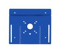 Plaque d'insertion de table de toupie en aluminium pour bancs de travail du bois, guide de jauge à onglet, supports de clôture coulissants en aluminium